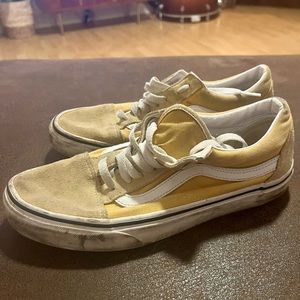 Vans Old Skool - Yellow (Size 7.5)